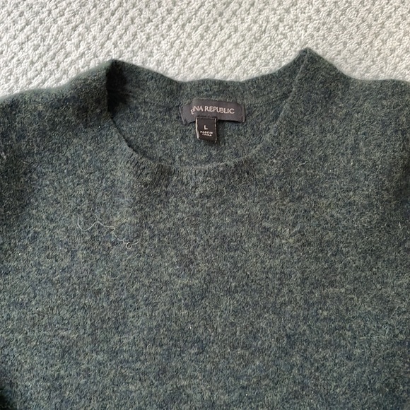 Banana Republic Green Wool Sweater - Picture 2 of 4